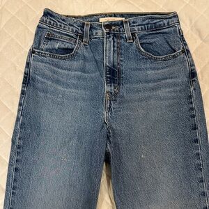 Levi's Classic Blue High Flare jeans